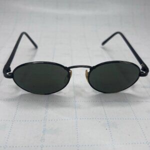 Round Lenses Sun Glasses Black Frames Vintage Men Fashion